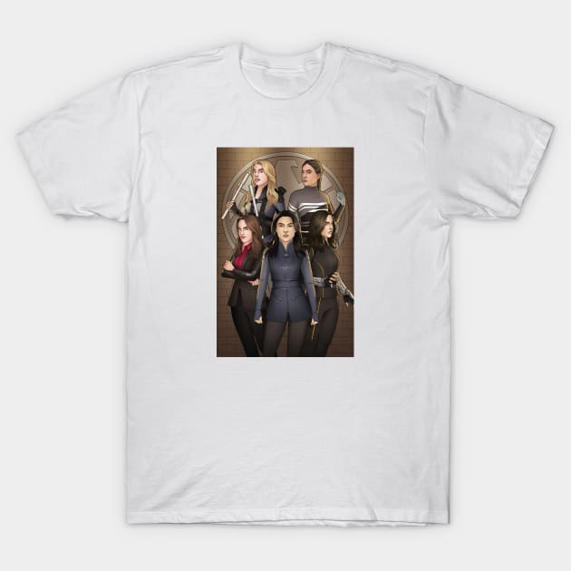 Agent Ladies Group T-Shirt by eclecticmuse